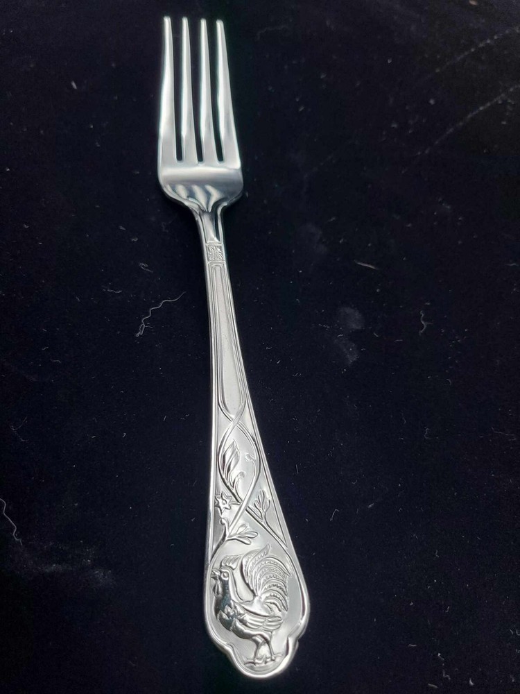 Cambridge ROOSTER Stainless Frost Handle Glossy Silverware Flatware CHOICE