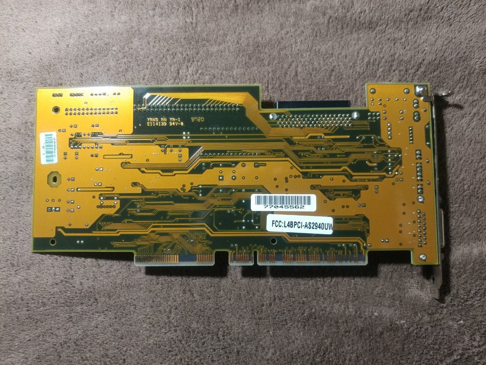 ASUS PCI-AS300 MediaBus Adaptec SCSI + Creative Audio Controller