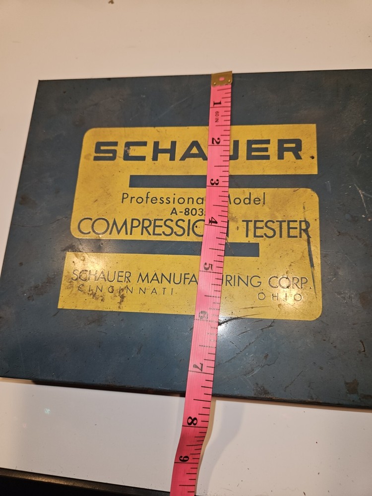 Schauer A-8035 Model Compression Tester Incomplete
