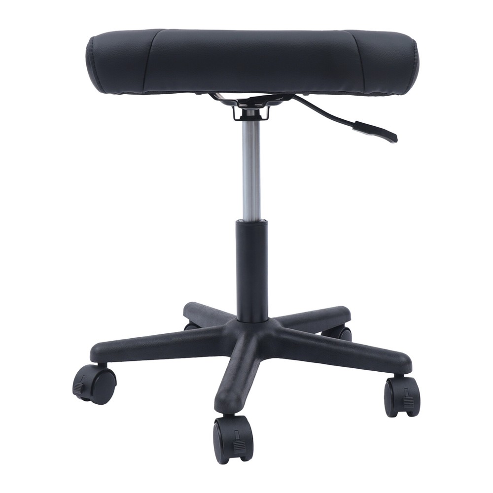 Footstool on Wheels, 15"-20" Height Adjustable, Rolling Stool Foot Rest stool US