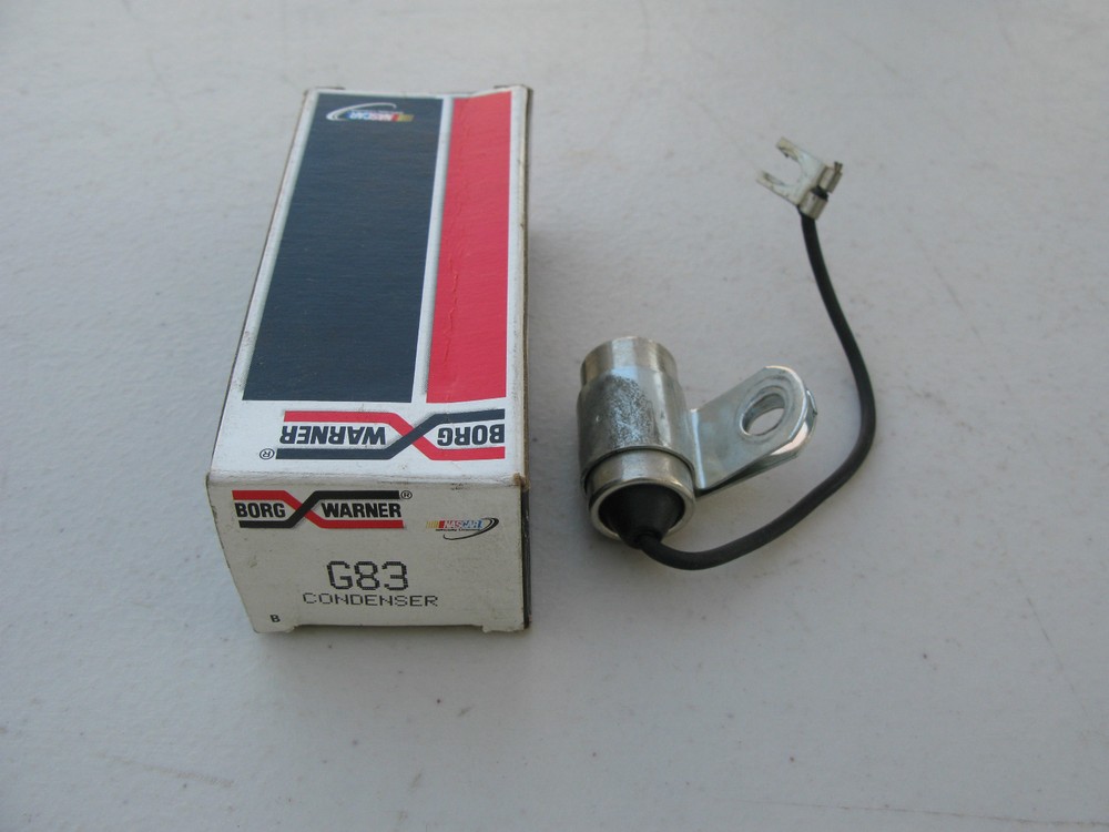BORG WARNER IGNITION CONDENSER (#G83)