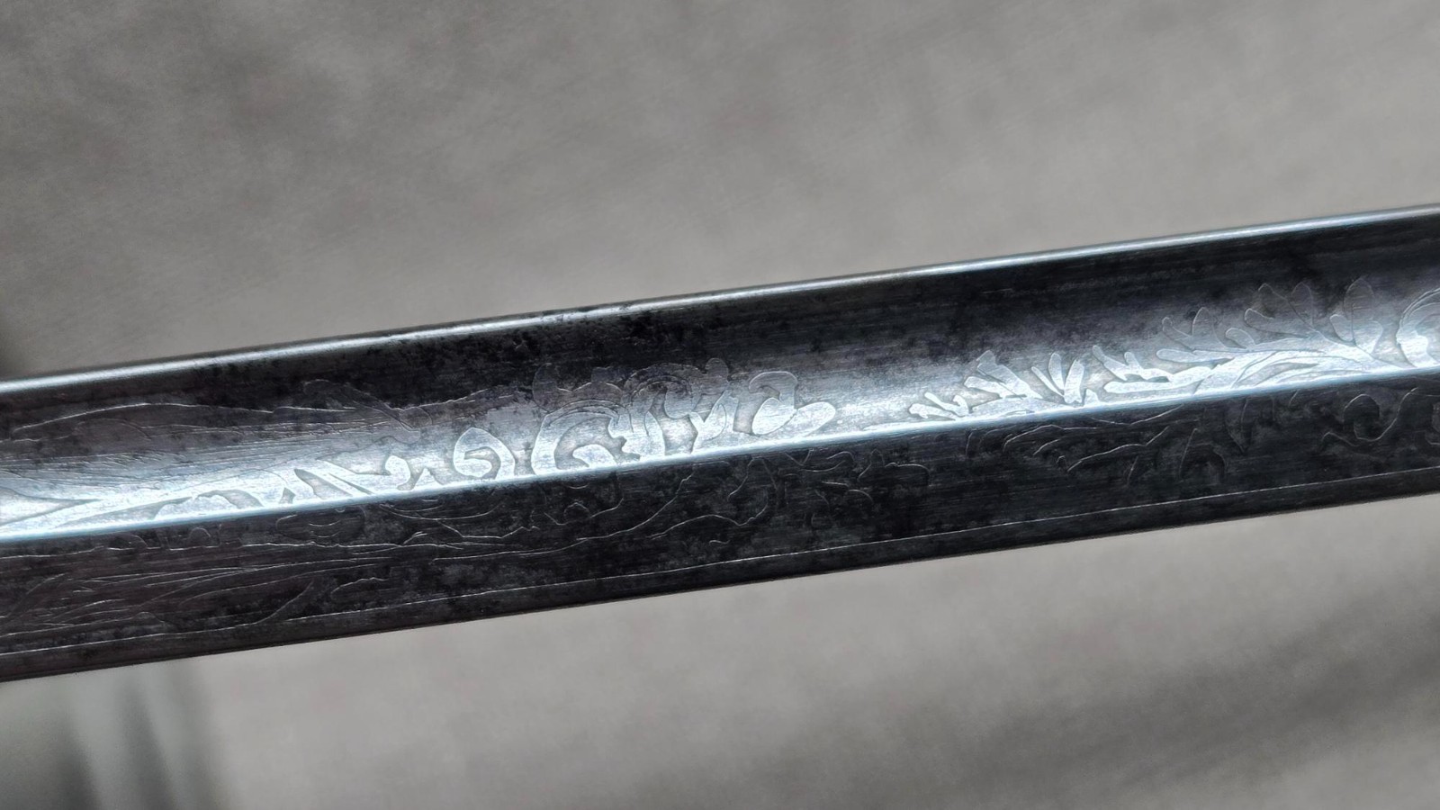 IMPERIAL GERMANY / PRUSSIAN ENGRAVED OFFICER’S COURT SWORD - PRE WW1 - 1800'S