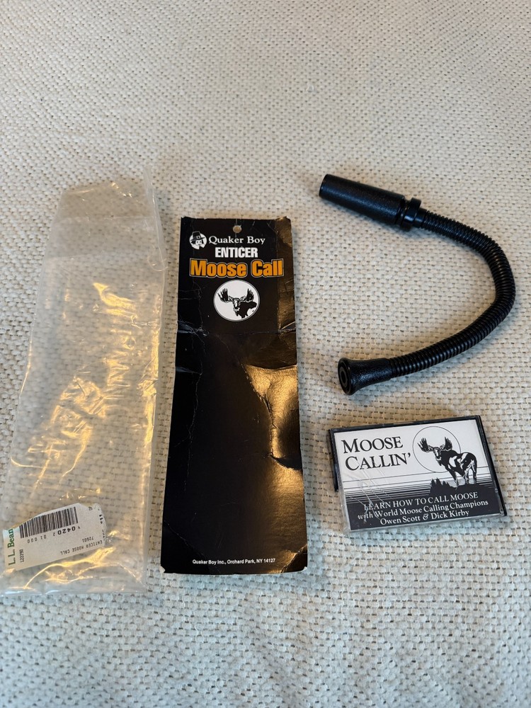 Quaker Boy Enticer Moose Call NOS