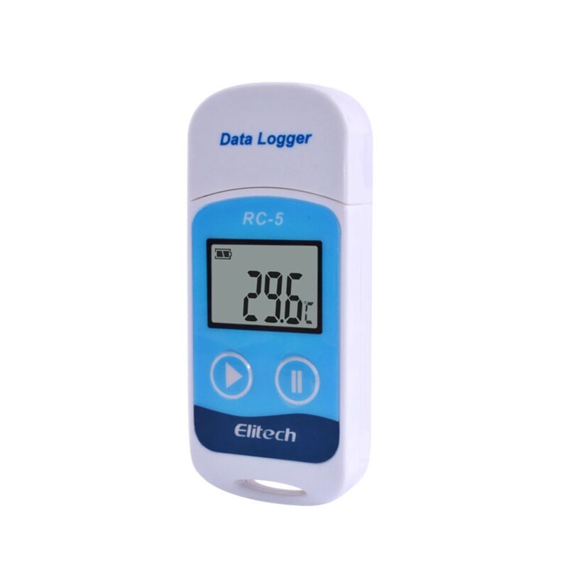 4X (RC-5 High Precision Digital USB Temperature Data Logger for Warehousel1909-