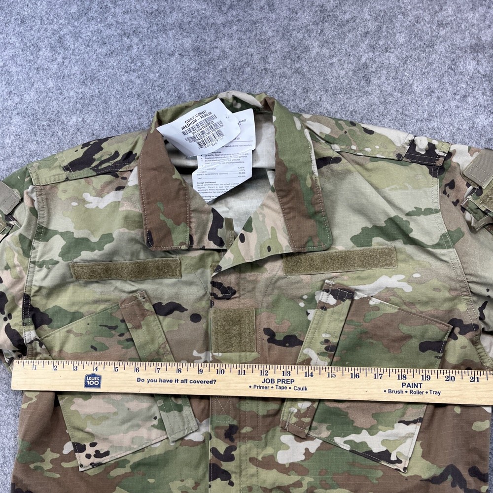 Army Combat Uniform Coat Medium Regular Unisex Insect Sheild New
