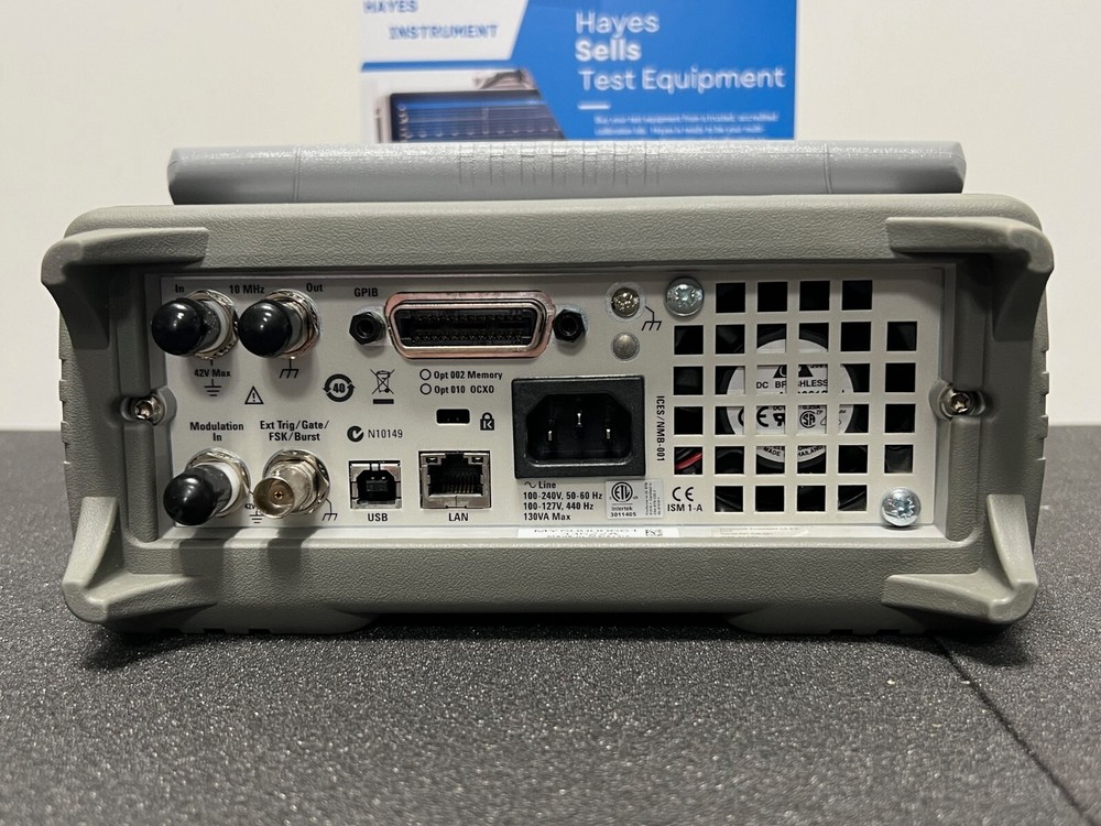 HP/Agilent/Keysight 33522A 30MHz Function / Arbitrary Waveform Generator, Cal'd!
