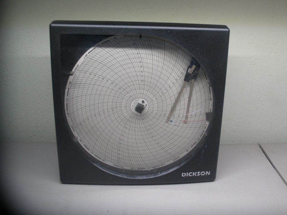 DICKSON TH8P0 HIGH RESOLUTION TEMPERATURE & HUMIDITY CHART RECORDER