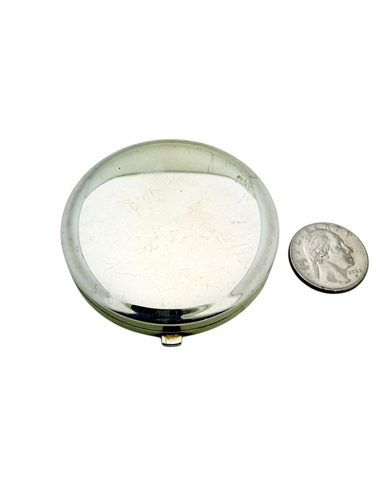 Tiffany & Co. Sterling Silver Round Compact Mirror - Box!