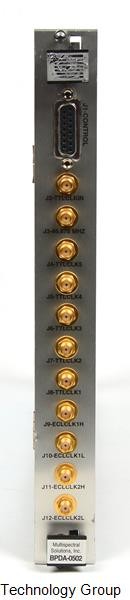 Multispectral Solutions BPDA-0502 Broadband Pulse Distribution Amplifier