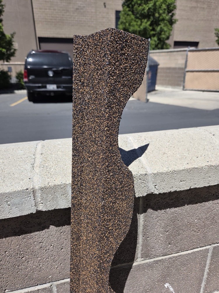 5ft- Shingle Bird Stop Metallic-5pk