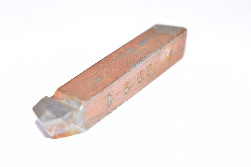 Carbide Tipped Tool Bit, Model: D-6 C6