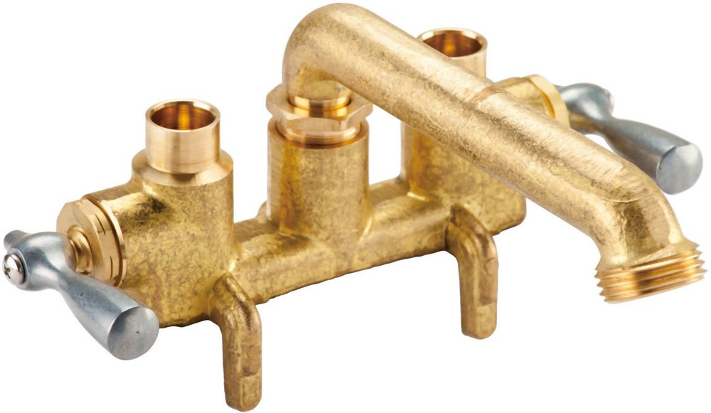 Gerber G0049531 Classics 2.2 GPM Deck Mounted Double Handle - Brass