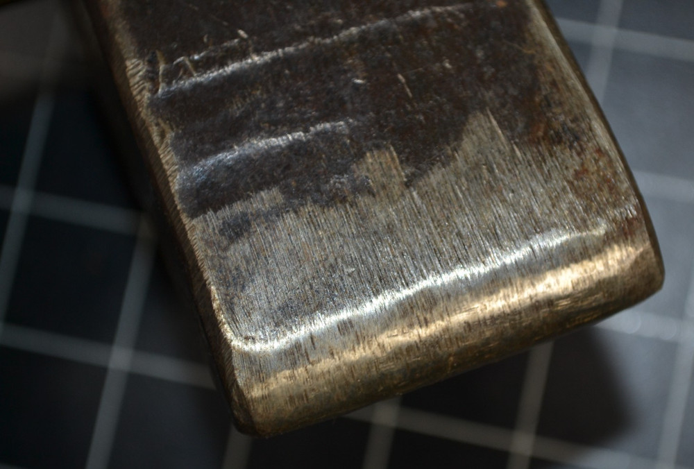 ROBINS - 13# BLACKSMITH MADE ROUNDING HAMMER WITH CUSTOM MADE HANDLE