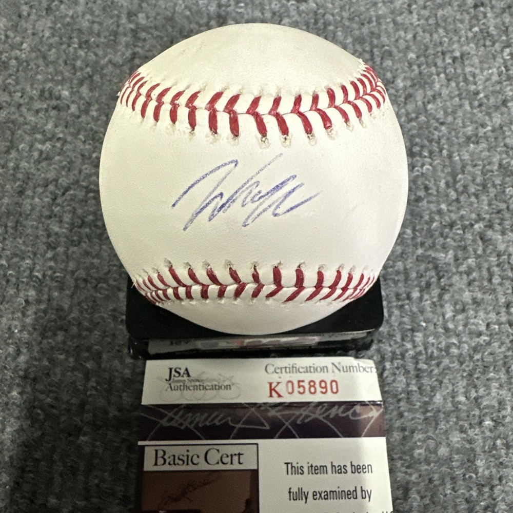 Will Myer Signed MLB Ball JSA Authenticated