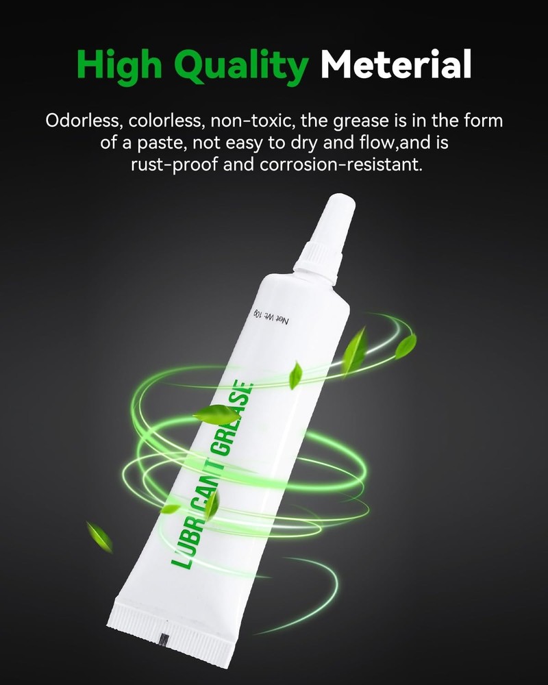 Non-Toxic 3D Printer Lubricant - Maintain Precision & Quiet Printing, 2 Pack