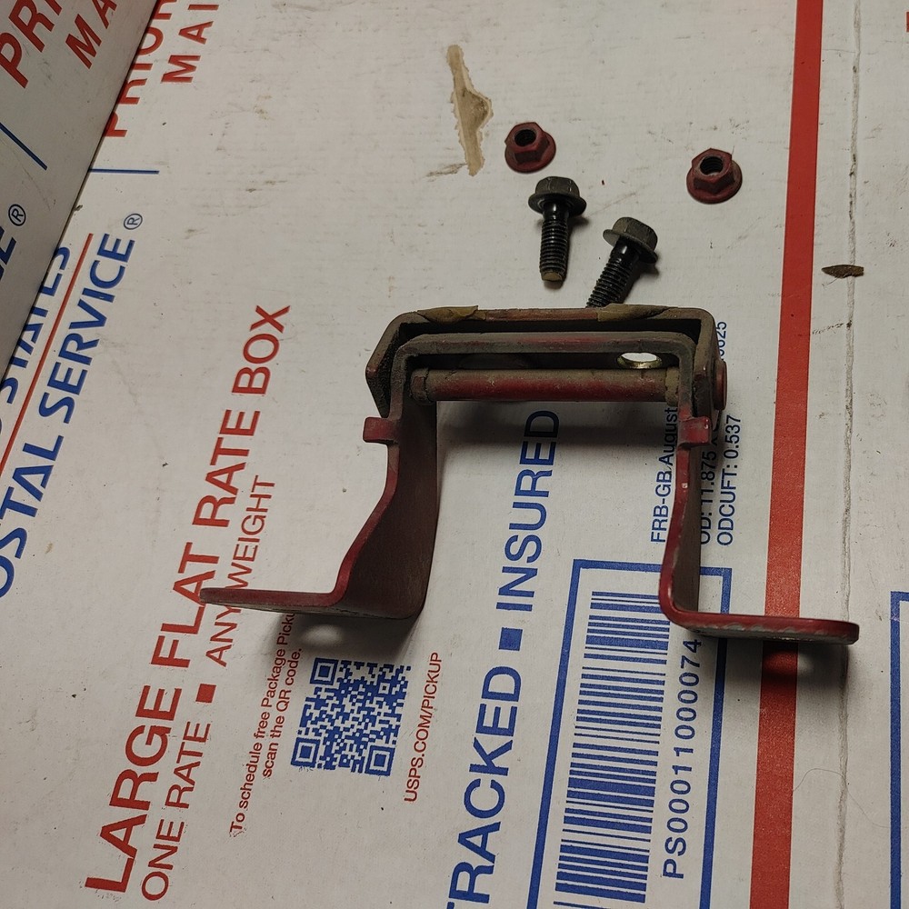 91-97 TAILGATE HATCH HINGE SET HINGES OEM RED BOLTS