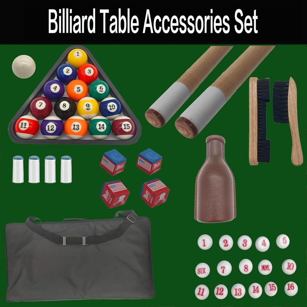 Pool Table Accessories,Pool Balls Billiard Set Including Billiard Pool Balls ...