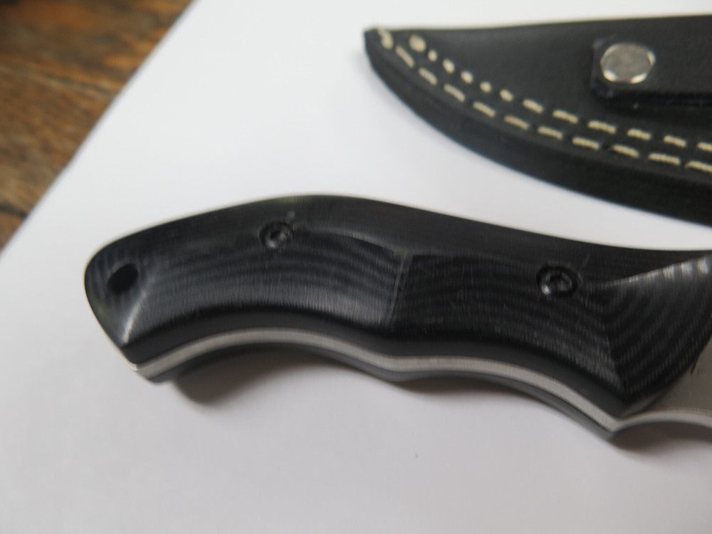 Camillus Titanium 7" KNIFE W/ SHEATH NICE