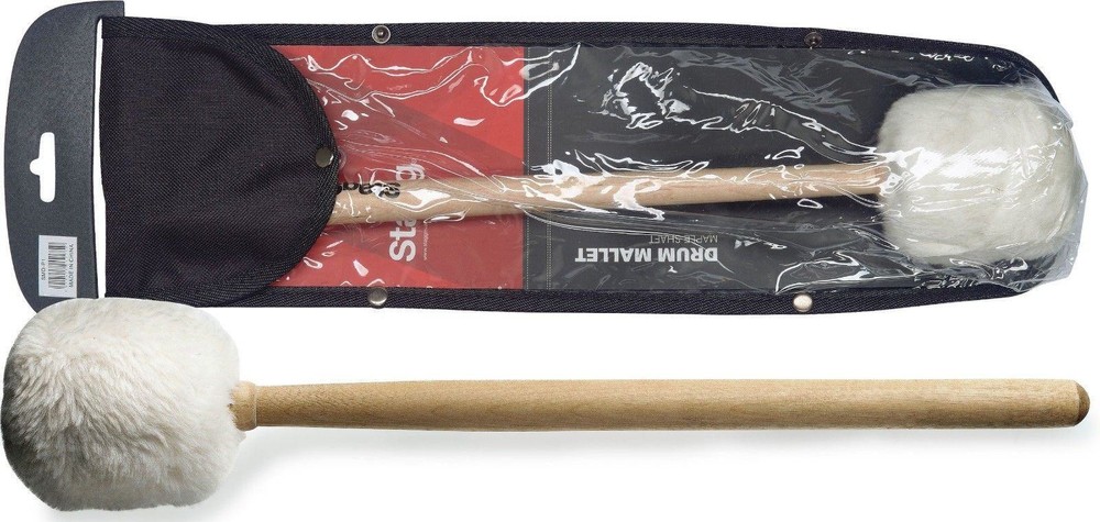 Stagg Model SMD-P1 Maple Single Marching / Orchestral Drum Mallet - Medium