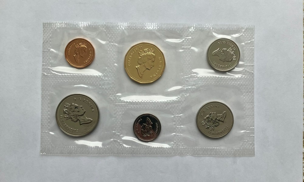 1991 Canada Uncirculated Proof Like Coin set