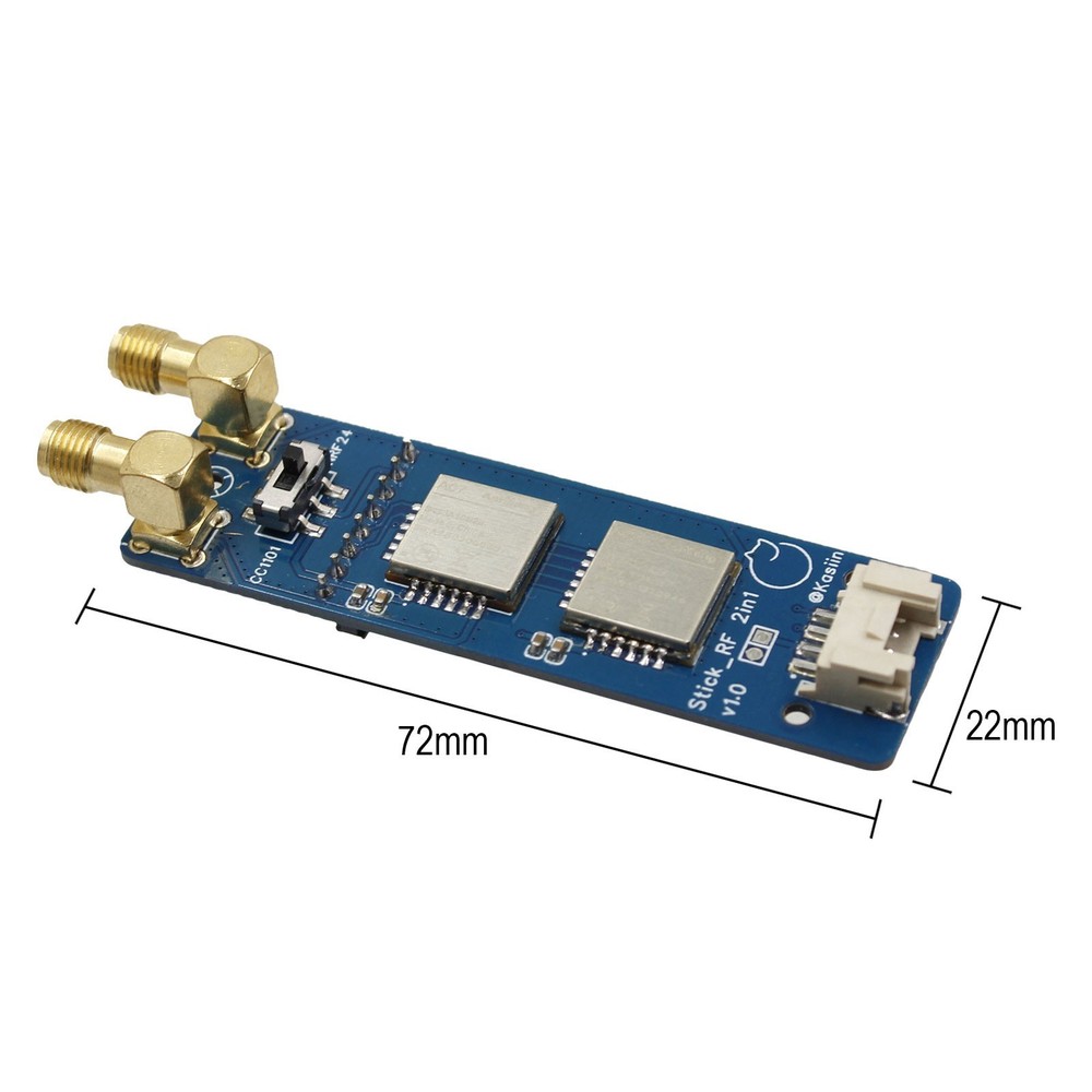 M5Stack StickC Plus2 RF 2-IN-1 RF Module 433MHz CC1101 + 2.4G NRF24 Dual Mode