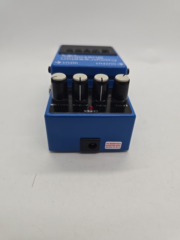 Boss CS-3 Compressor Sustainer Guitar Effect Pedal With Box