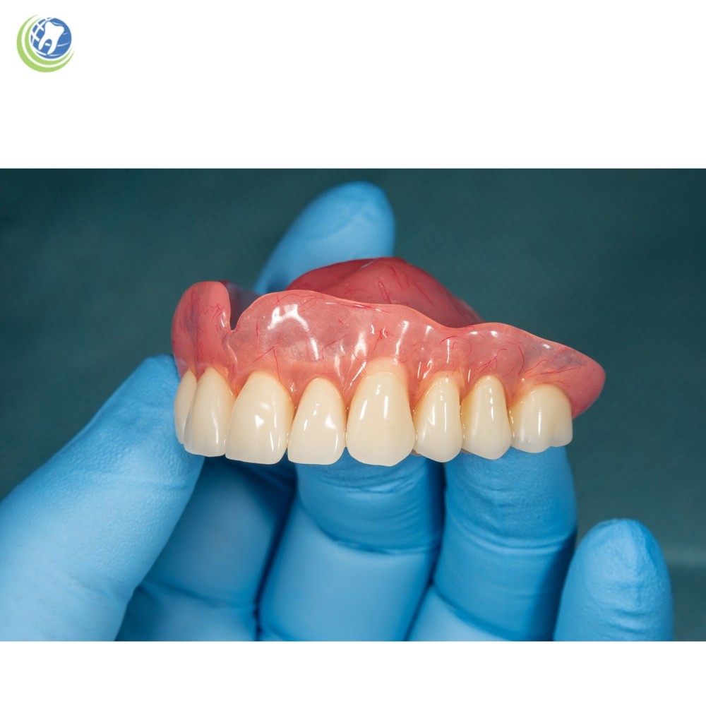 COMPLETE DENTURE UPPER & LOWER DYS REPAIR KIT W/ 28 TEETH - NO INSTRUCTIONS