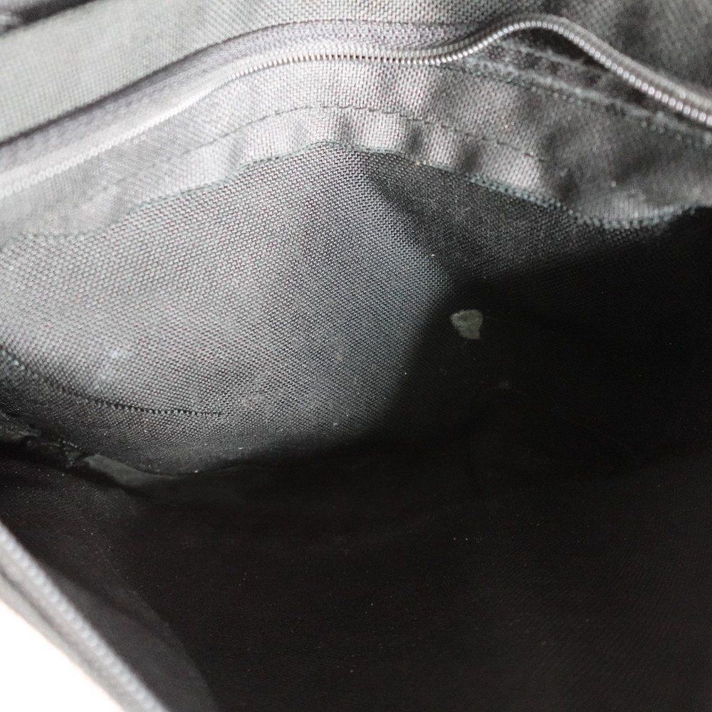 Vintage Jansport Backpack Black Solid Suede Bottom