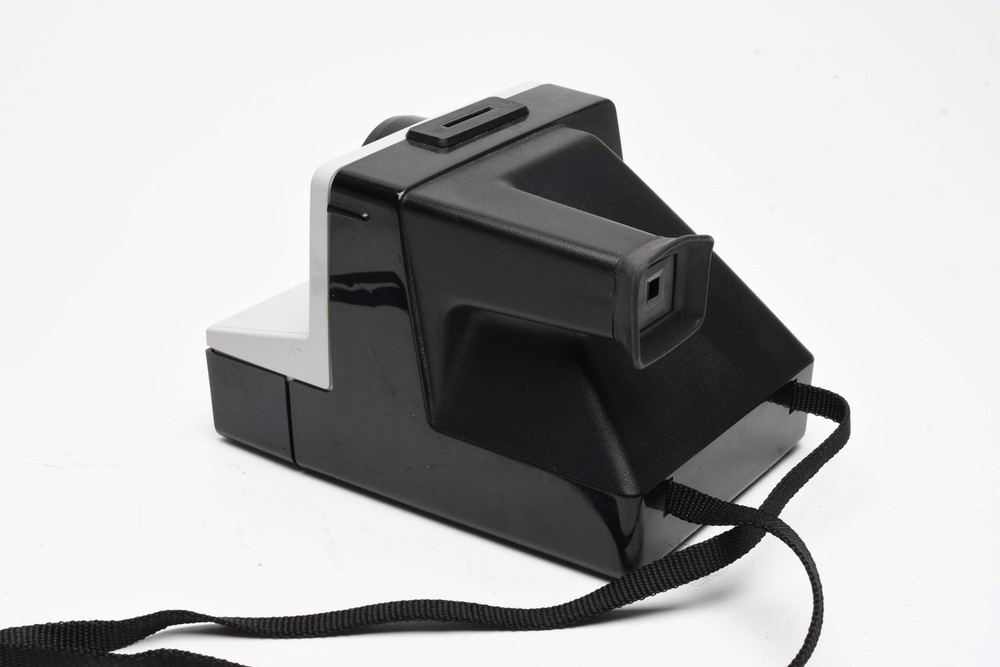 Polaroid One Step Land rainbow Instant camera, strap, tested