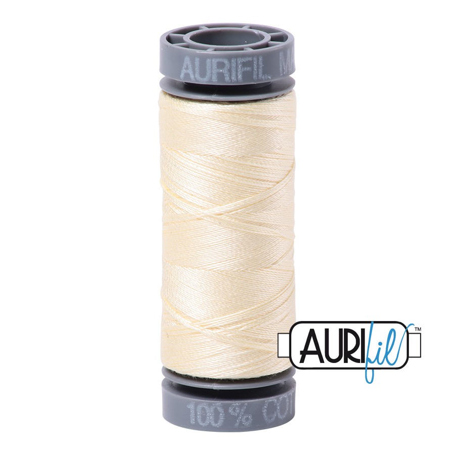 Light Lemon 2110 | 28wt Small Spool 100M / 109Y | Aurifil