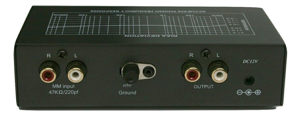 TCC TC-750 Phono Preamp; Black finish version!