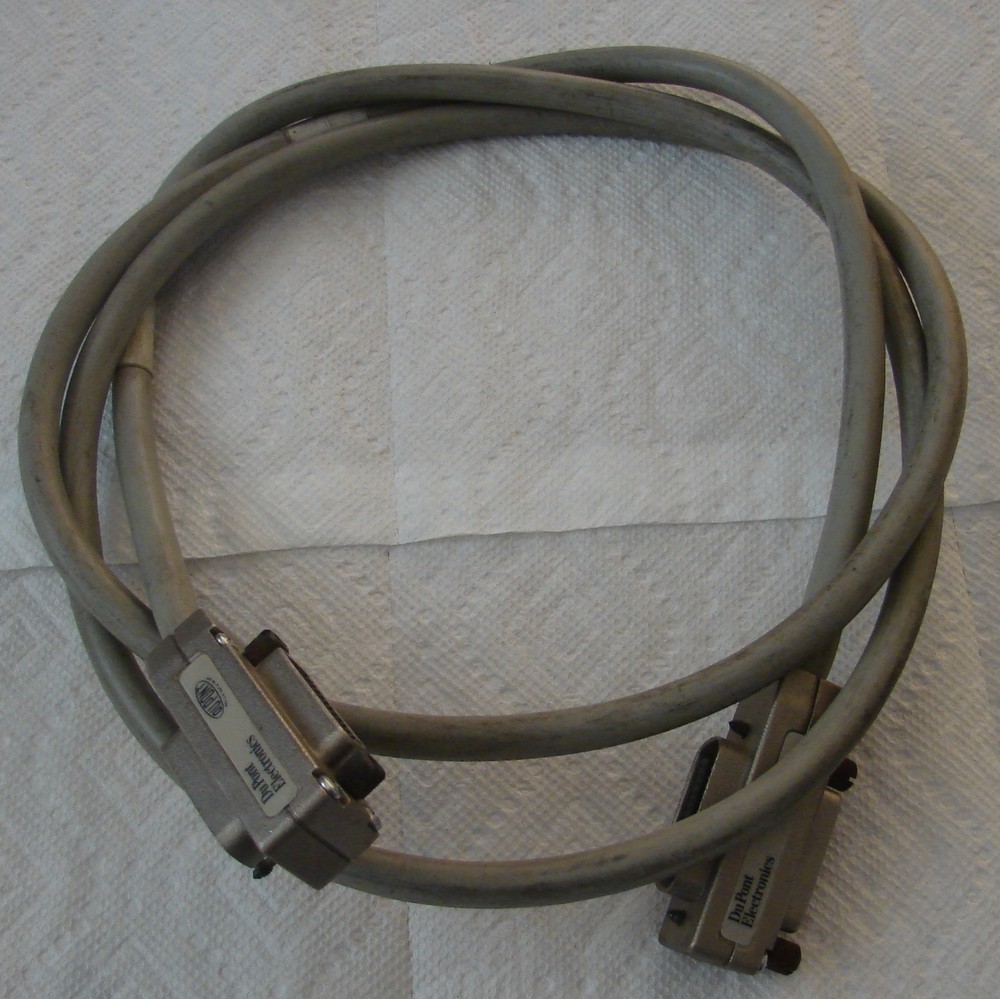 DU PONT BERG ELECTRONICS 81190-020 DOUBLE SHIELDED CABLE 2.1METER GPIB INTERFACE