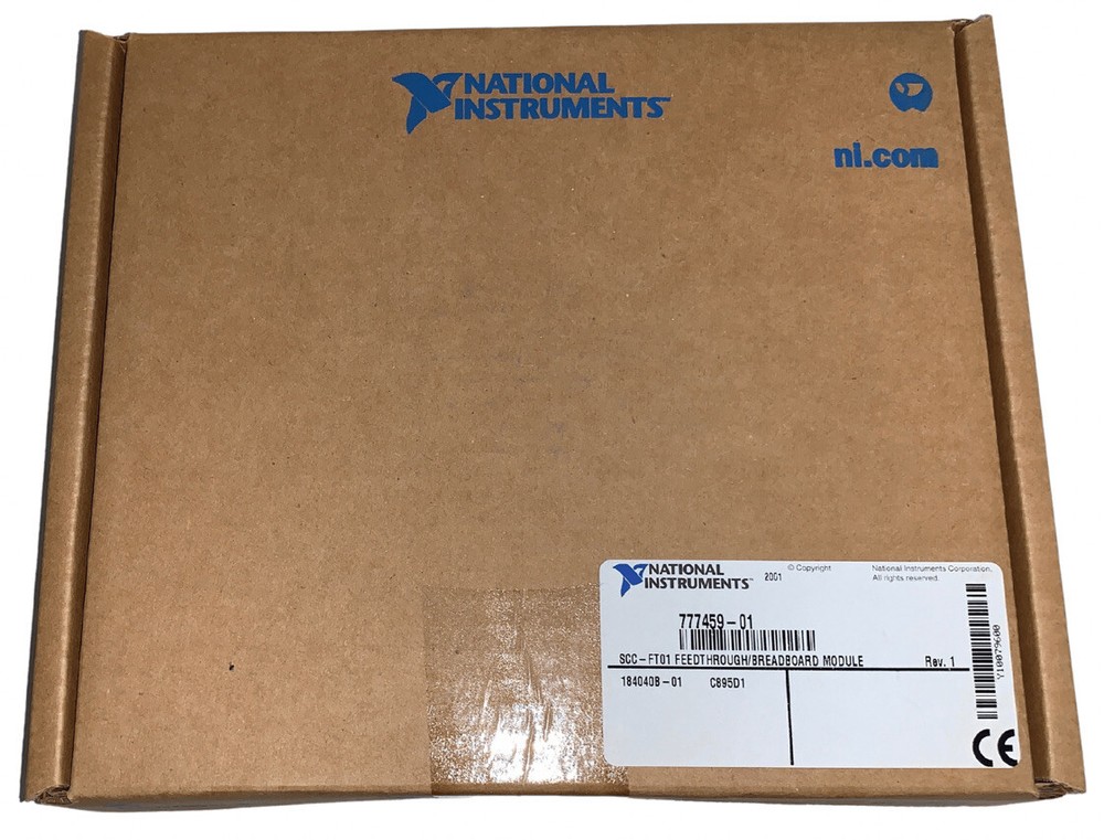 National Instruments SCC-FT01 Feedthrough Module NEW SEALED *SAME DAY SHIP*