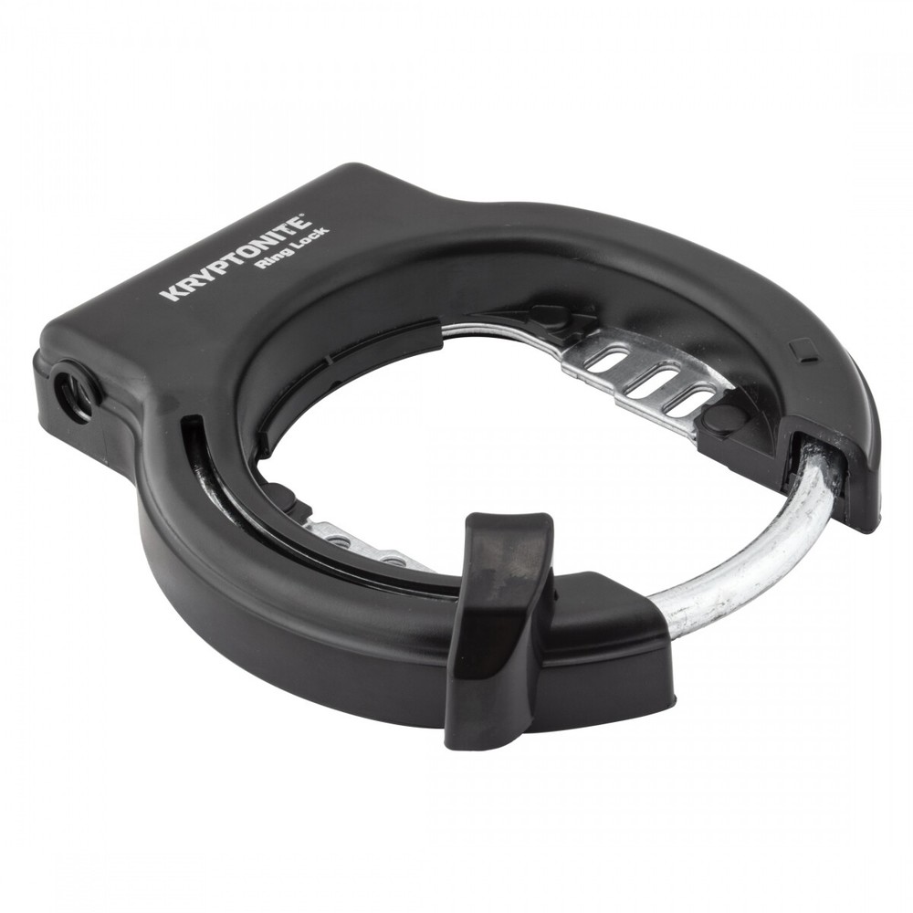 Kryptonite Ring Wheel Lock Black Includes Flexible Mount Non-Key Retaining