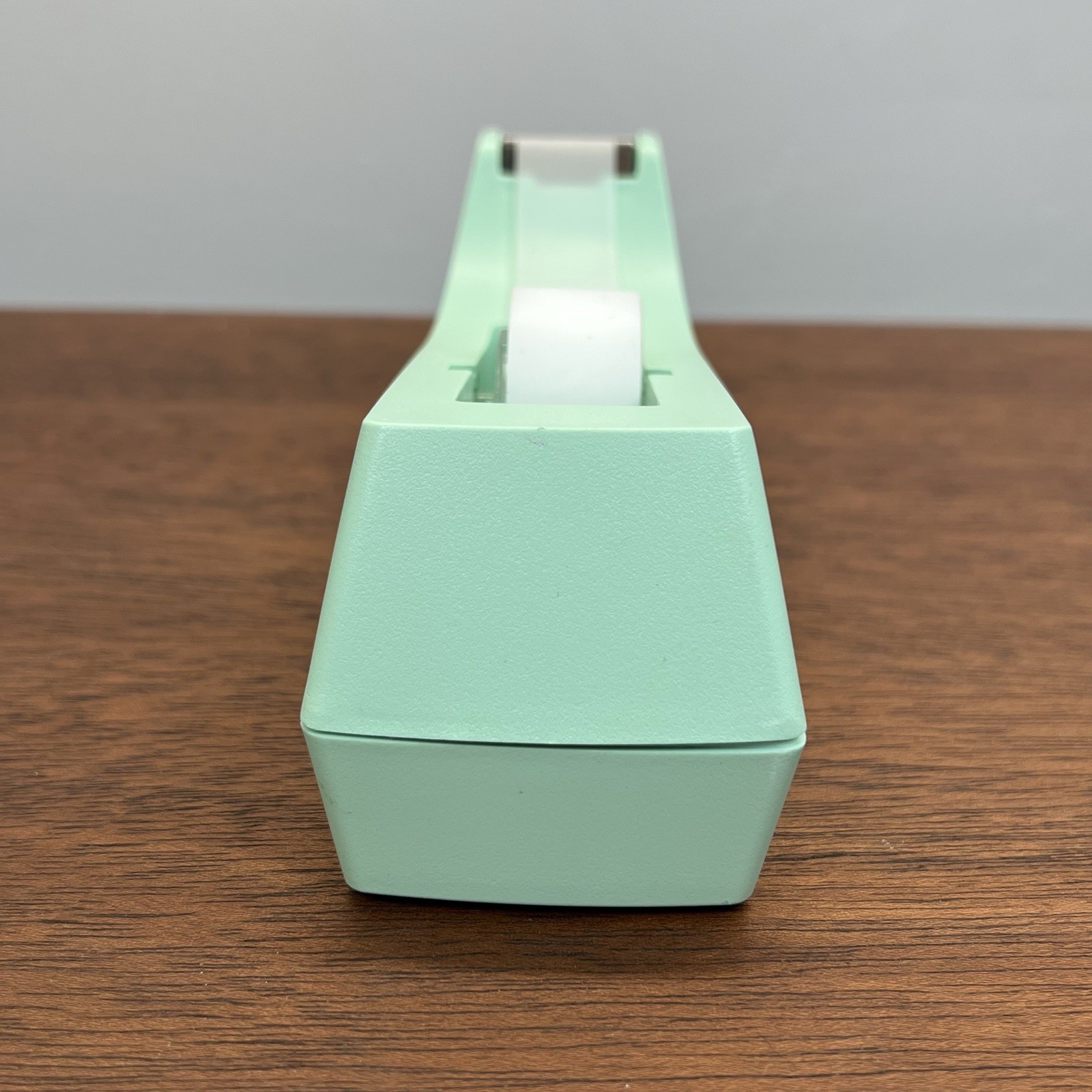 Mint Green Scotch C-38 Weighted Desk Tape Dispenser 3M USA Retro