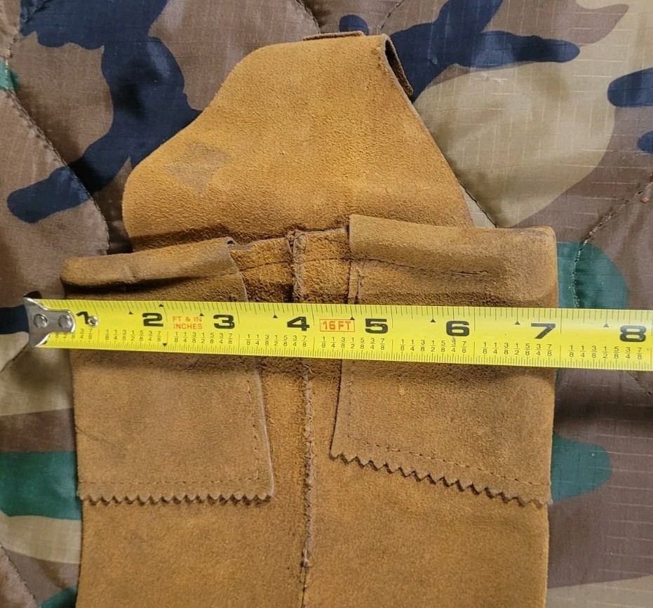 Brown Leather Archery Back Quiever