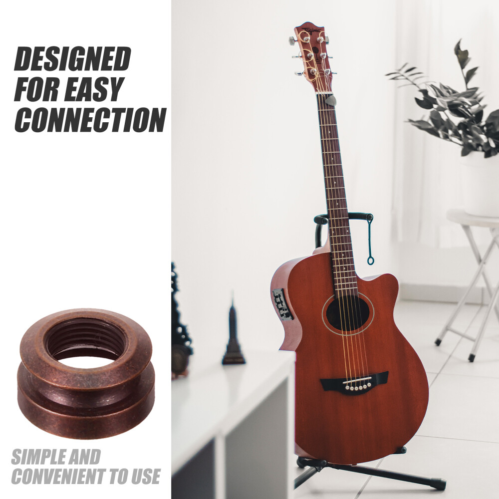 Strap Buttons Endpin Guitar Replacement Electric Locks Acoustic