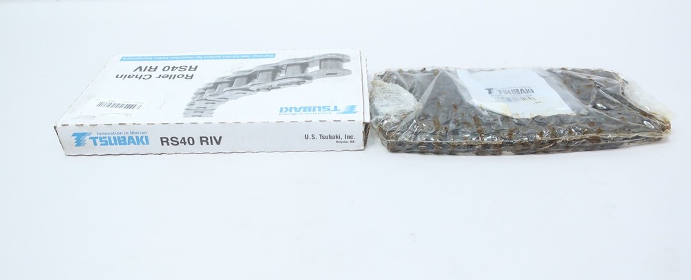 Tsubaki RS40 RIV Single Roller Chain 10ft