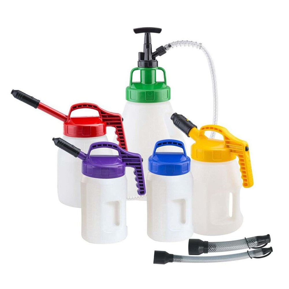 OilSafe® | SAMPLE BUNDLE – Fluid & Oil Transfer Container Starter Kit