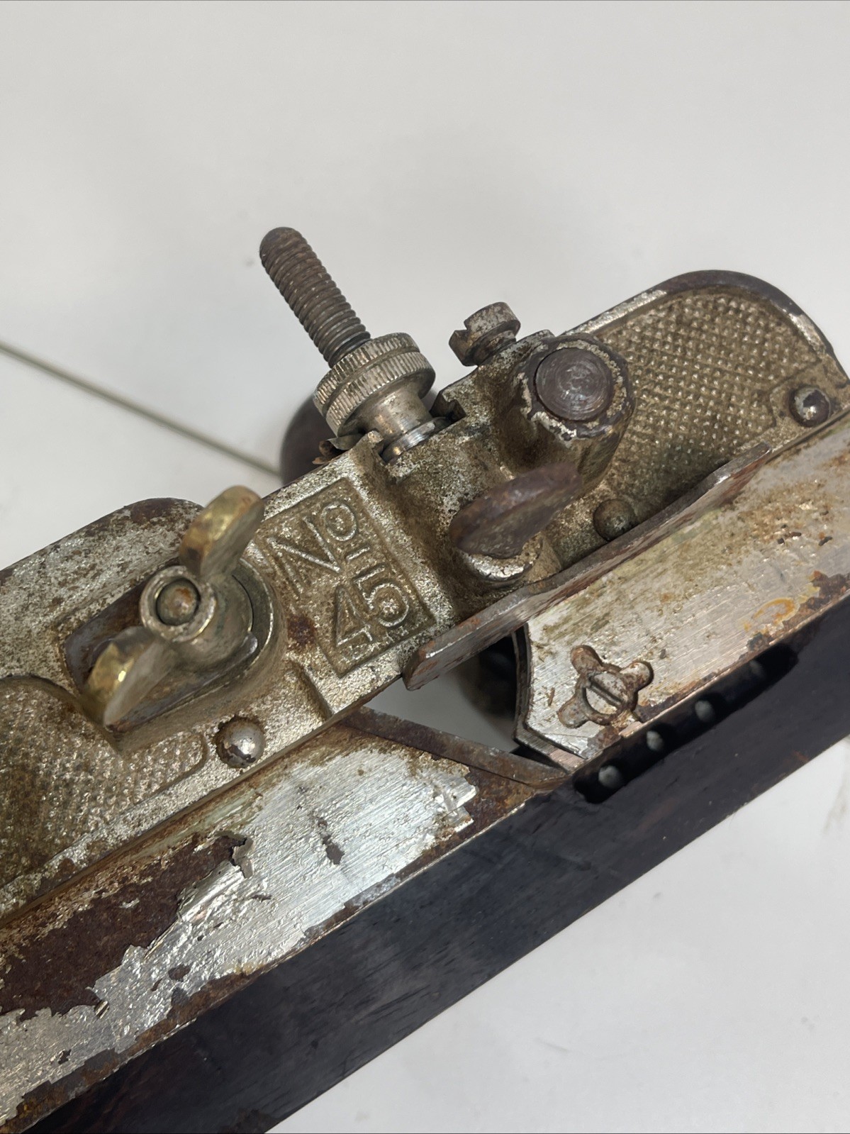 Stanley No. 45 Combination Plane, Used Hand Plane Tool, USA