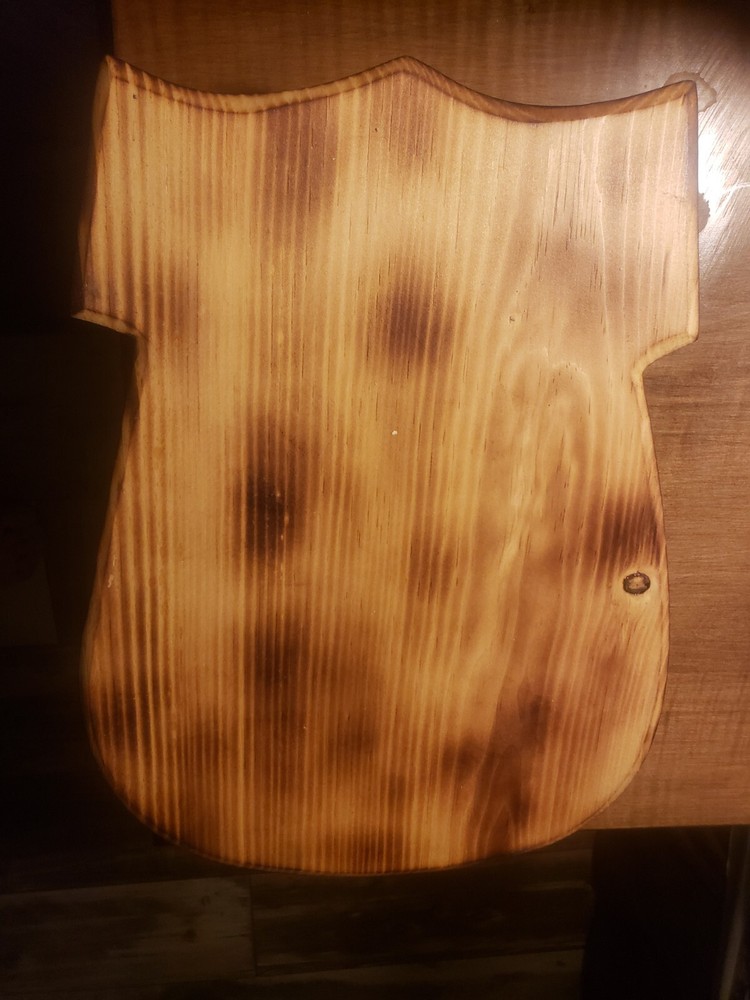 Shield deer antler mounting plaque Burnt Pine