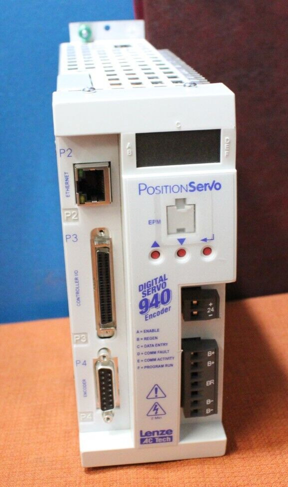 Lenze AC Tech E94P040S2FES Digital Servo 940 Encoder Position Servo