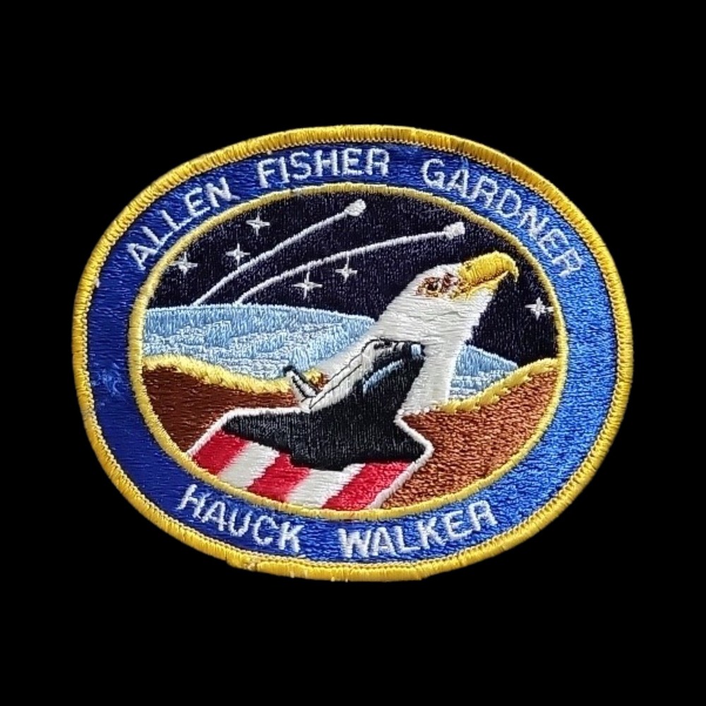 STS-51A Space Shuttle DISCOVERY Mission NASA 4 3/4" Patch