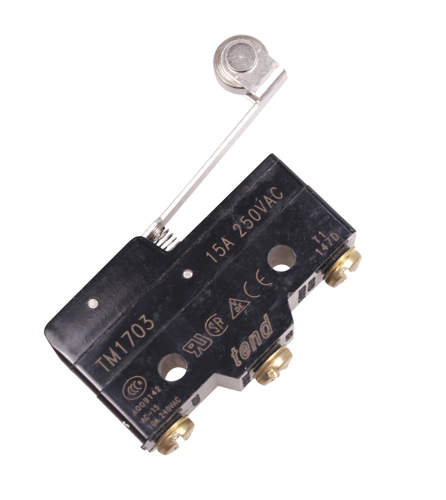 CM-1703 Snap Action SPDT Roller Micro Lever Limit Switch AC 380V 15A