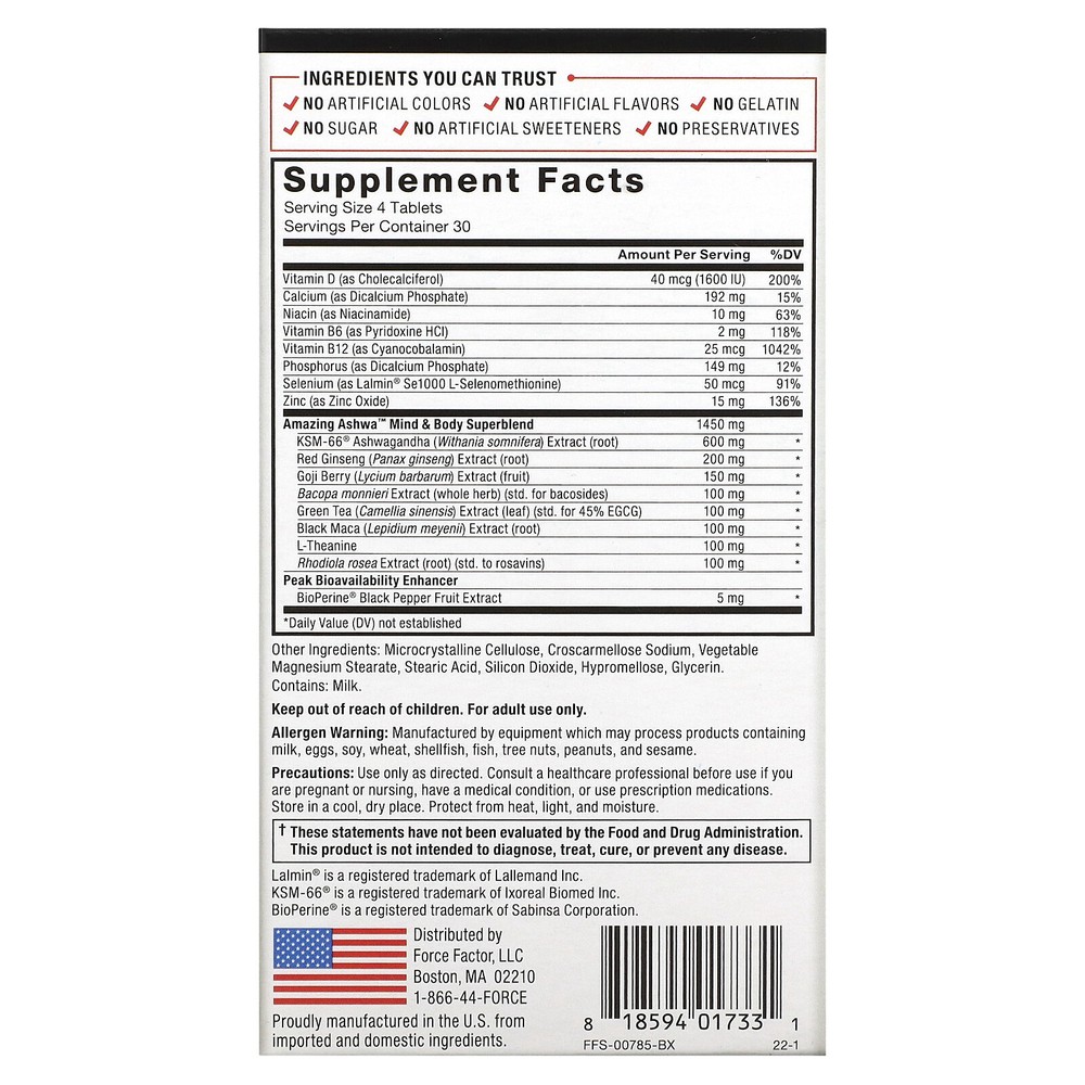 Amazing Ashwa , 120 Tablets