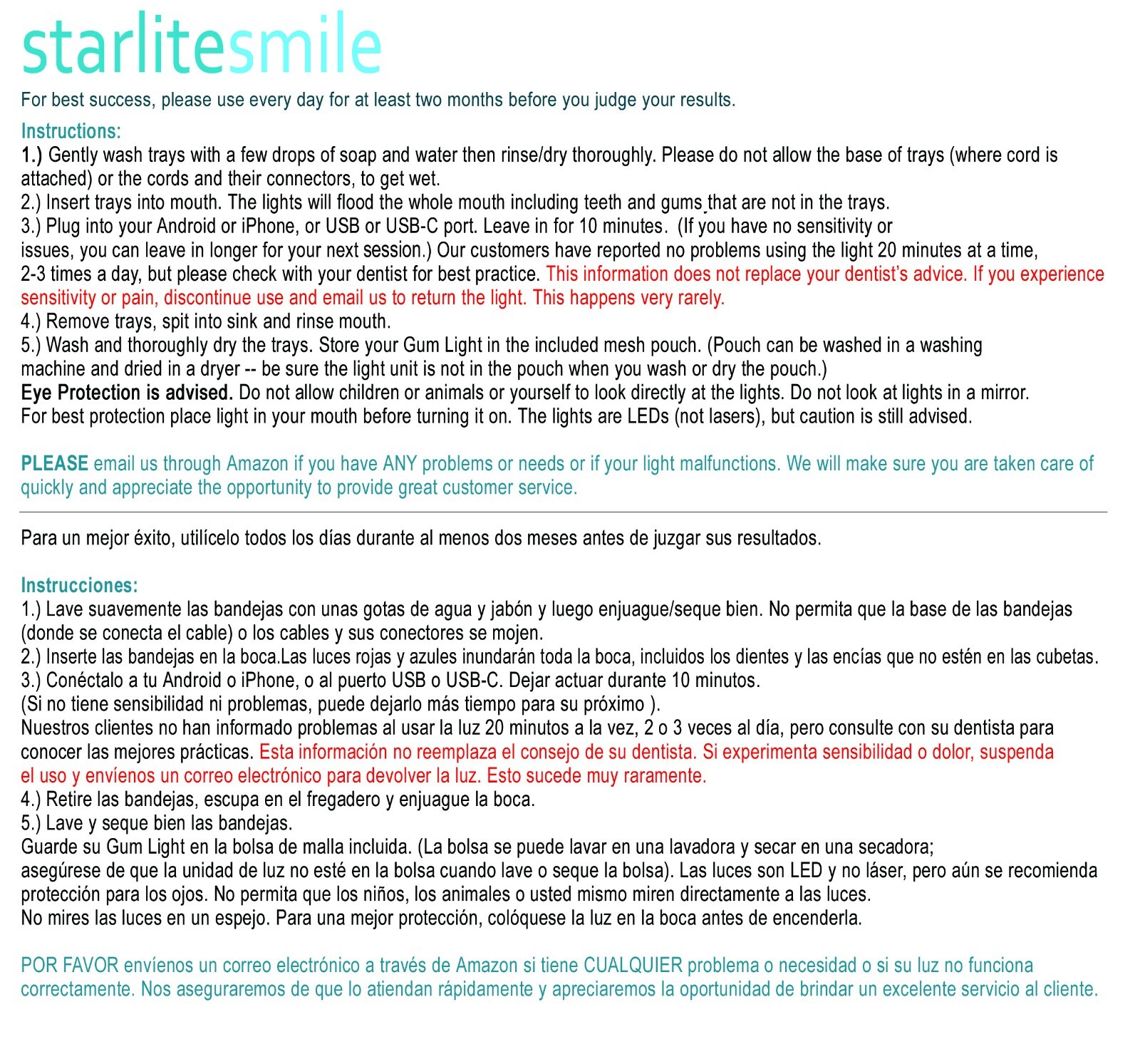 Gum Stimulator, Red Light Therapy, May Help Toothache Pain Relief, Receding Gums