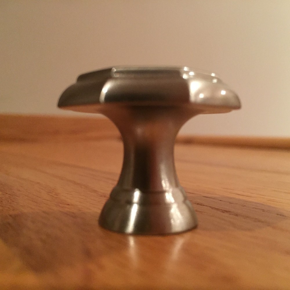 Target 10 Knob Value Pack +6 Octagonal Satin Nickel Finish Knobs (16) ~ NIB