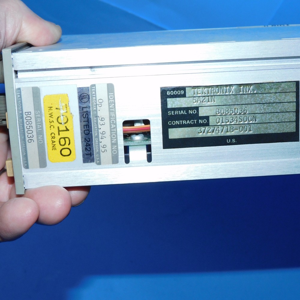 TEKTRONIX 5A21N DIFFERENTIAL AMPL PLUG-IN MODULE