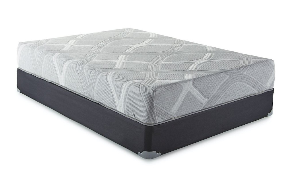 Split Queen Massaging Zero Gravity Adjustable Bed & 9" Gel Memory Foam