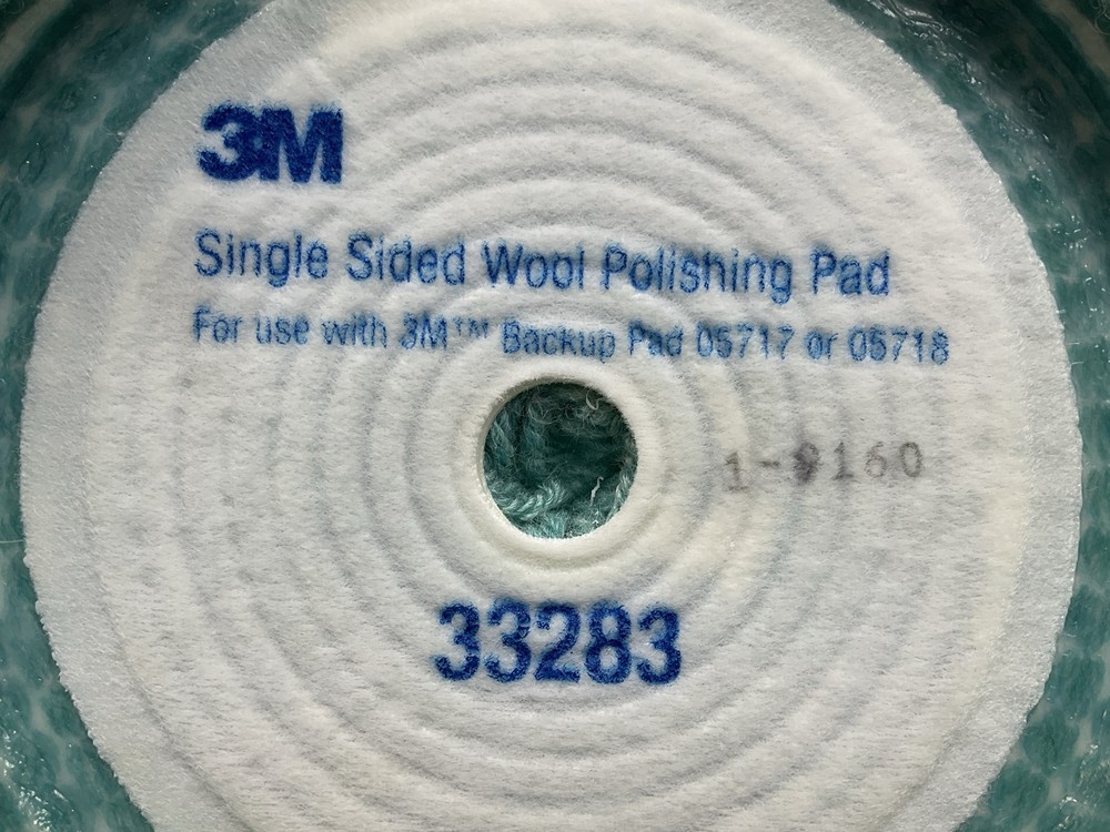 3M 33283 9" Single Sided Wool Polishing Pad